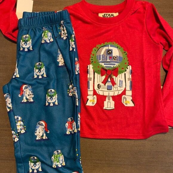 NWT 2-Piece PJs Star Wars R2D2 -- Size 3T - Picture 1 of 3